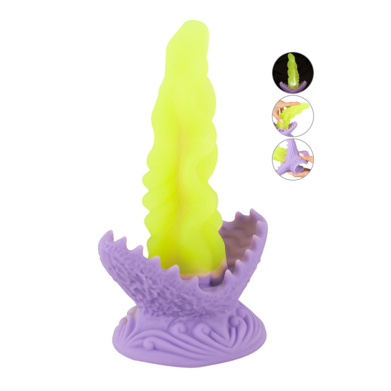 Gode Passionate Plant pour pénétration végétale texturée originale