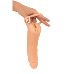 Extension de pénis 23,8 cm + Masturbateur sensations démultipliées absolues
