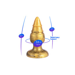 Plug anal Goldy M Fantasy Collection extase fantasy personnalisée