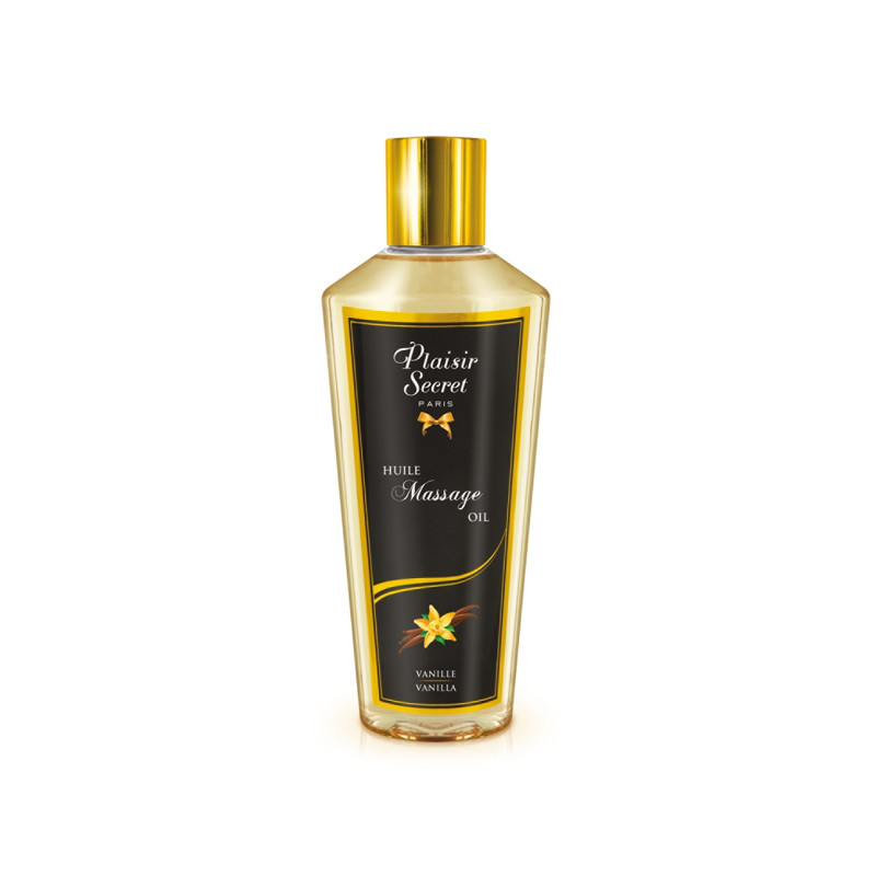 huile sèche vanille parfumée pour massage