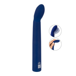 Vibro point G flexible 18,6 x 2,5 cm stimulation courbée parfaite