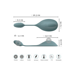 Stimulateur mains libres Vibepad mini vibrations périnée discrètes