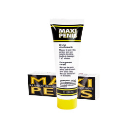 Maxi Pénis crème développement verge volume intense