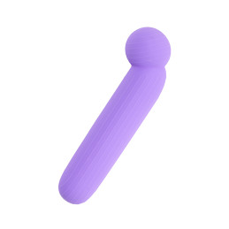 Vibro rechargeable LustTree violet offrant une stimulation douce et enveloppante pour un plaisir subtil