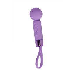 Mini vibro rechargeable Pearlstasy violet offrant une stimulation douce et enveloppante pour un plaisir discret