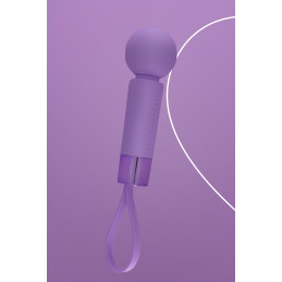 Mini vibro rechargeable Pearlstasy violet révélant des sensations profondes et enveloppantes pour l’intimité