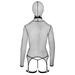 Ensemble lingerie résille et accessoires BDSM – Bad Kitty révélant un style sombre et sensuel