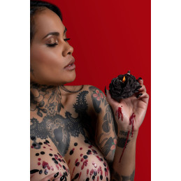 Set 2 bougies rose Bondage Taboom explorant sensations de chaleur douce sur la peau