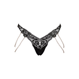String Rio avec chaînes de perles – Cottelli LINGERIE créant allure glamour 360°