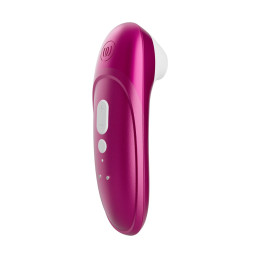 Stimulateur clitoridien Womanizer Pro rose créant stimulation maîtrisée et précise