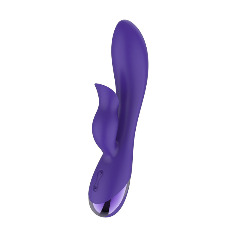 Vibro Rabbit Unchained Love Xocoon offrant stimulation simultanée point G et clitoris