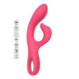 Vibro Rabbit flexible Endless Orgasm Xocoon révélant silicone doux et flexible