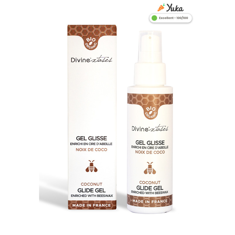 gel lubrifiant intime coco 100% bio comestible fabriqué en france