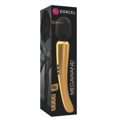 stimulateur clitoridien megawand gold, rechargeable surpuissant.