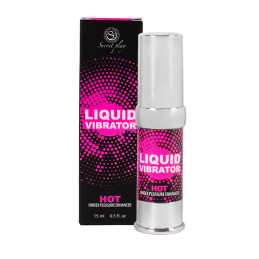 Liquid Vibrator Effet chaud 15 ml gel stimulant réchauffant
