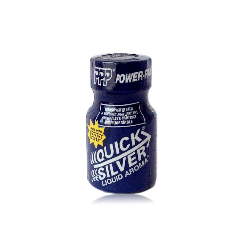 Poppers Quick Silver 10 ml boostant sensations et relâchement intense