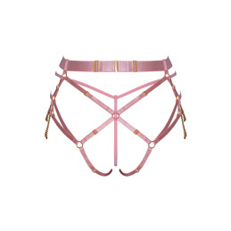 String harnais rose Bad Kitty idéal pour style fetish glamour