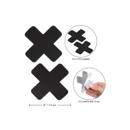 Caches-tétons Boundless Nipple Pasties idéaux pour séduction discrète