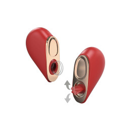 Stimulateur 2-en-1 Heartbreaker Xocoon ciblant clitoris et tétons