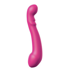 dildo réversible, sensations différentes selon l'extrémité choisie.