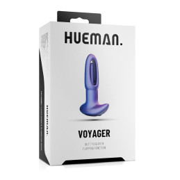 Plug anal à vibrations et tapotements Voyager - Hueman