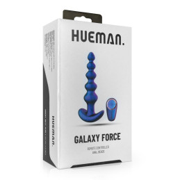 Plug anal vibrant télécommandé Galaxy Force - Hueman