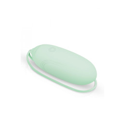 Oeuf vibrant télécommandé vert LUV EGG silicone étanche rechargeable