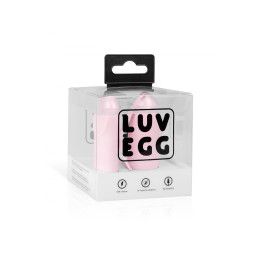 Oeuf vibrant télécommandé rose - LUV EGG