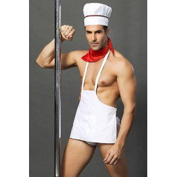 déguisement cuisinier hot, costume maître queux sexy.