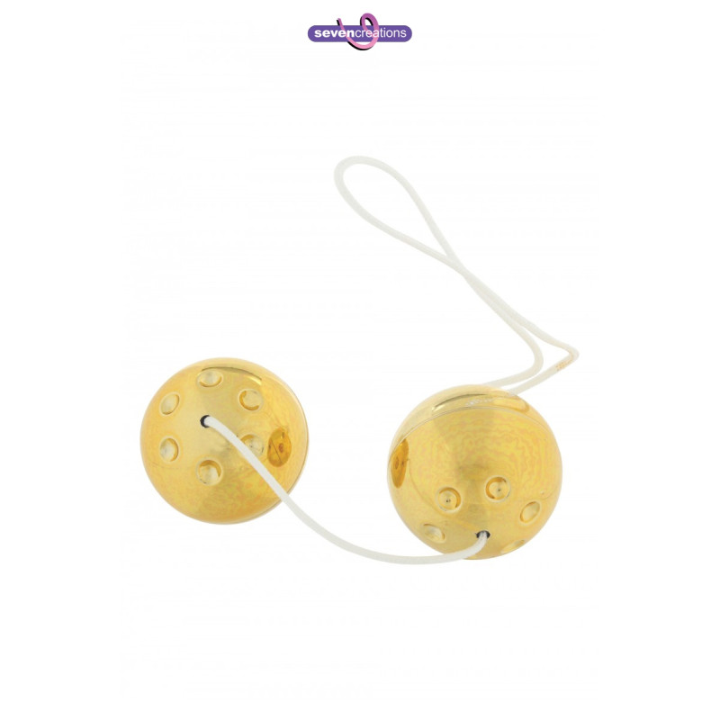 Boules de Geisha Gold Balls, pour libido et tonus intime au quotidien.