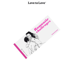 Chéquier Romantic Challenges, couverture frontale, style séduction.