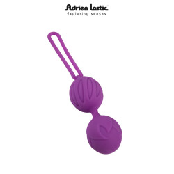 Boules de Geisha Small violette, silicone Ultra Soft Touch.