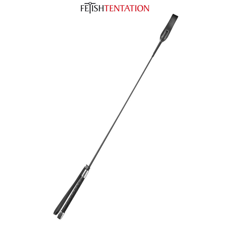 Cravache noire,Finesse élégante pour le jeu.