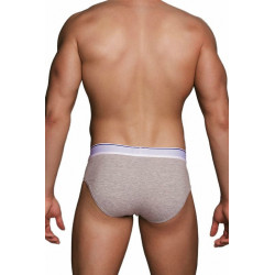 Slip MC088 gris textile respirant confort