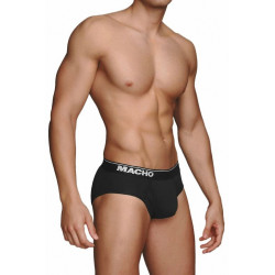 Slip MC088 noir style masculin intemporel