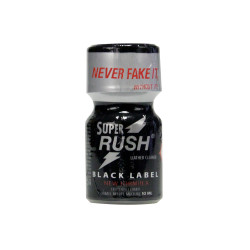 poppers super rush black label isoamyl nitrite extra fort