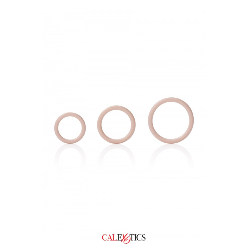 Pack 3 anneaux Silicone,utilisation polyvalente intime