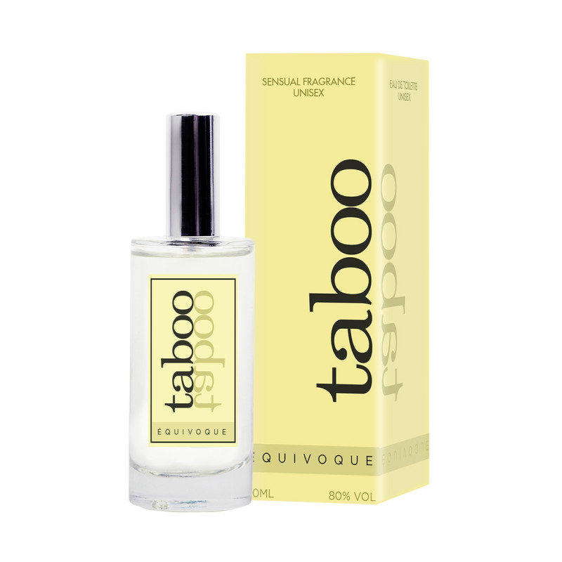 Parfum aphrodisiaque pour couple Taboo Equivoque,senteurs hespéridées fruitées