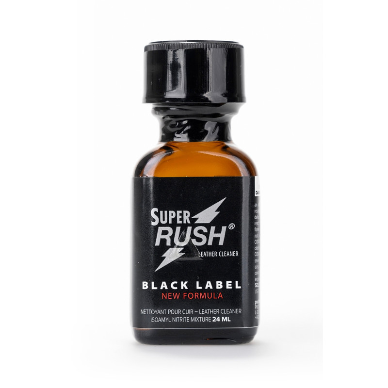 poppers super rush black label amyle 24 ml