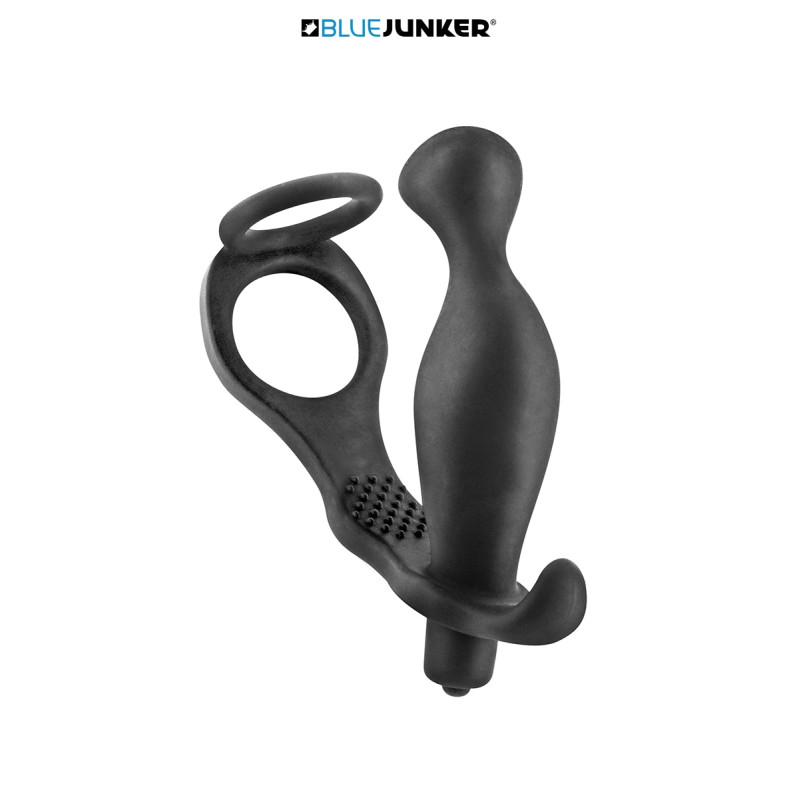 Cockring et stimulateur de prostate vibrant contours lisses insertion confortable