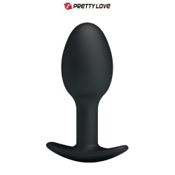Plug anal 8,4 cm avec bille mobile stimulation subtile