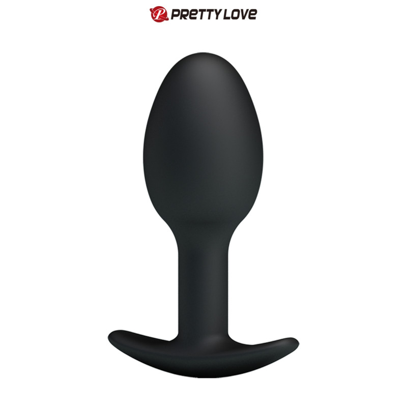 Plug anal 8,4 cm avec bille mobile stimulation subtile