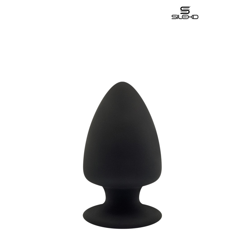 Plug anal XSmall double densité modèle 1 créant une présence dense et douce pour une exploration intime.