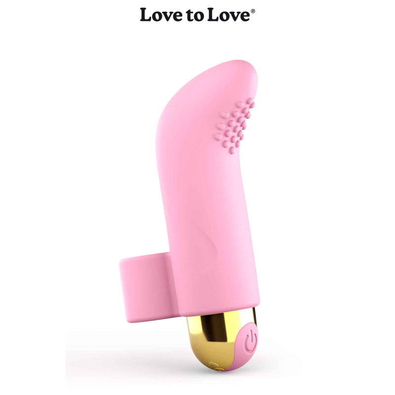 Doigt vibrant Touch me Son design unique promet la joie.