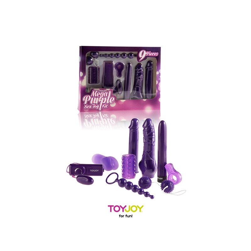 mega kit sextoys 9 pieces toyjoy coffret complet plaisir