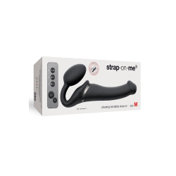 Strap-on-me vibrant noir M Strap-on-me Vibrant Noir M, étanche et rechargeable avec télécommande.