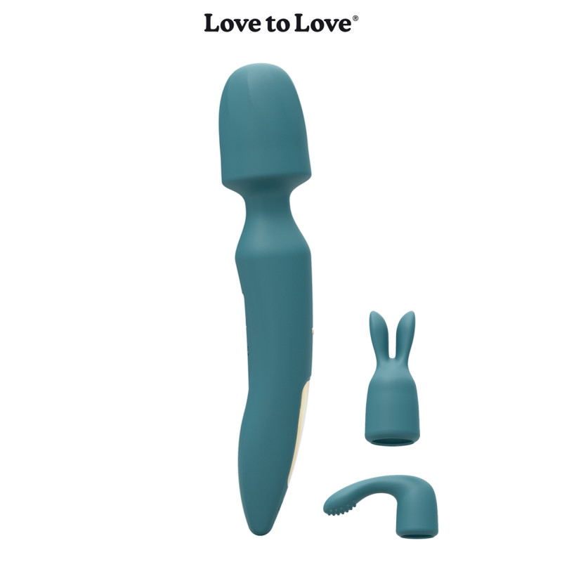 Stimulateur Wand R-evolution posé sur une table