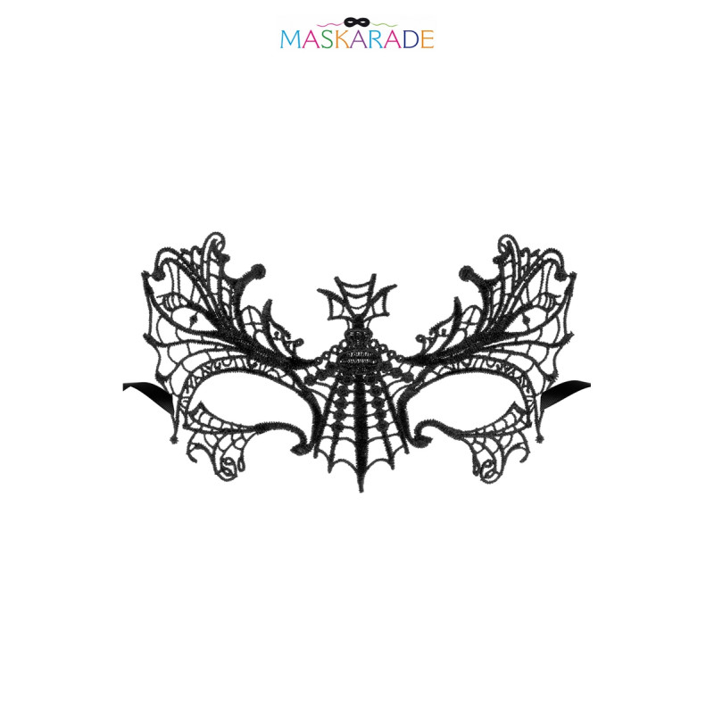 Loup broderie souple AUBE, masque souple qui épouse le visage avec broderies délicates