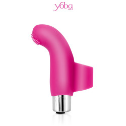 Doigt vibrant Heart sert à stimuler le clitoris pendant les moments intimes