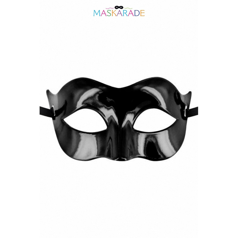 Masque Solomon, loup rigide chic et mystérieux, style bourgeoisie dévergondée